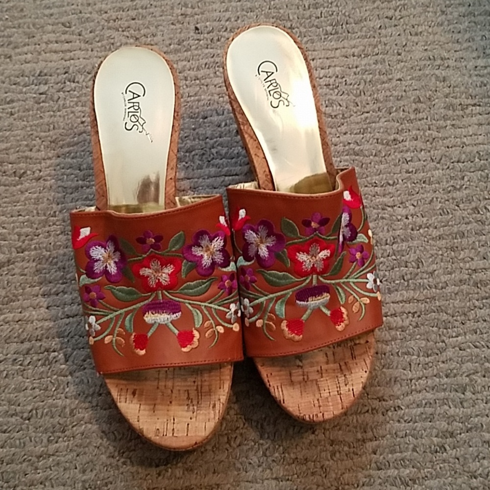 Carlos Women's Wedge Shoes Sandals
